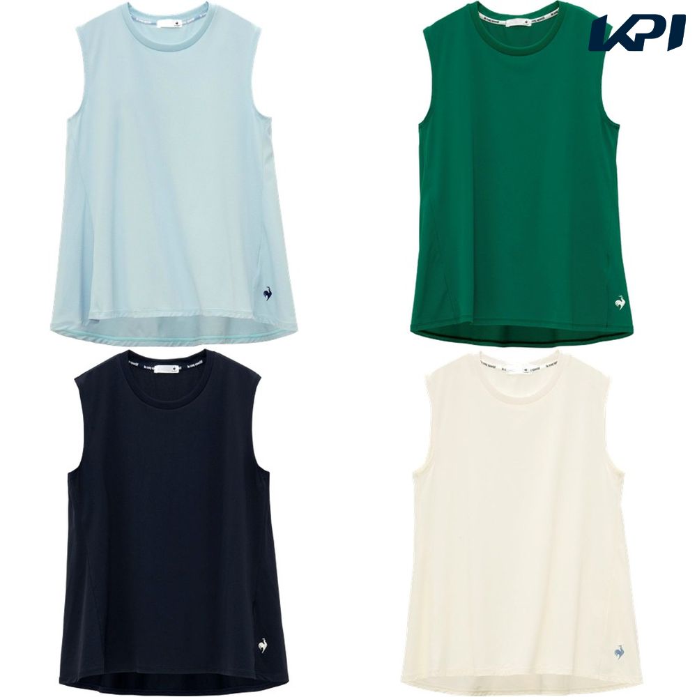 ルコック le coq sportif フィットネスウェア レディース   接触冷感ノースリーブシャツ LT5SHT10L 2025SS