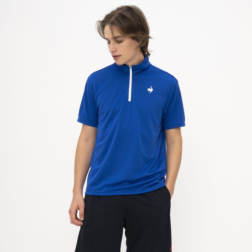 ルコック le coq sportif フィットネスウェア メンズ   エコペットハーフジップシャツ LT5SHTZ2M 2025SS |  | 06