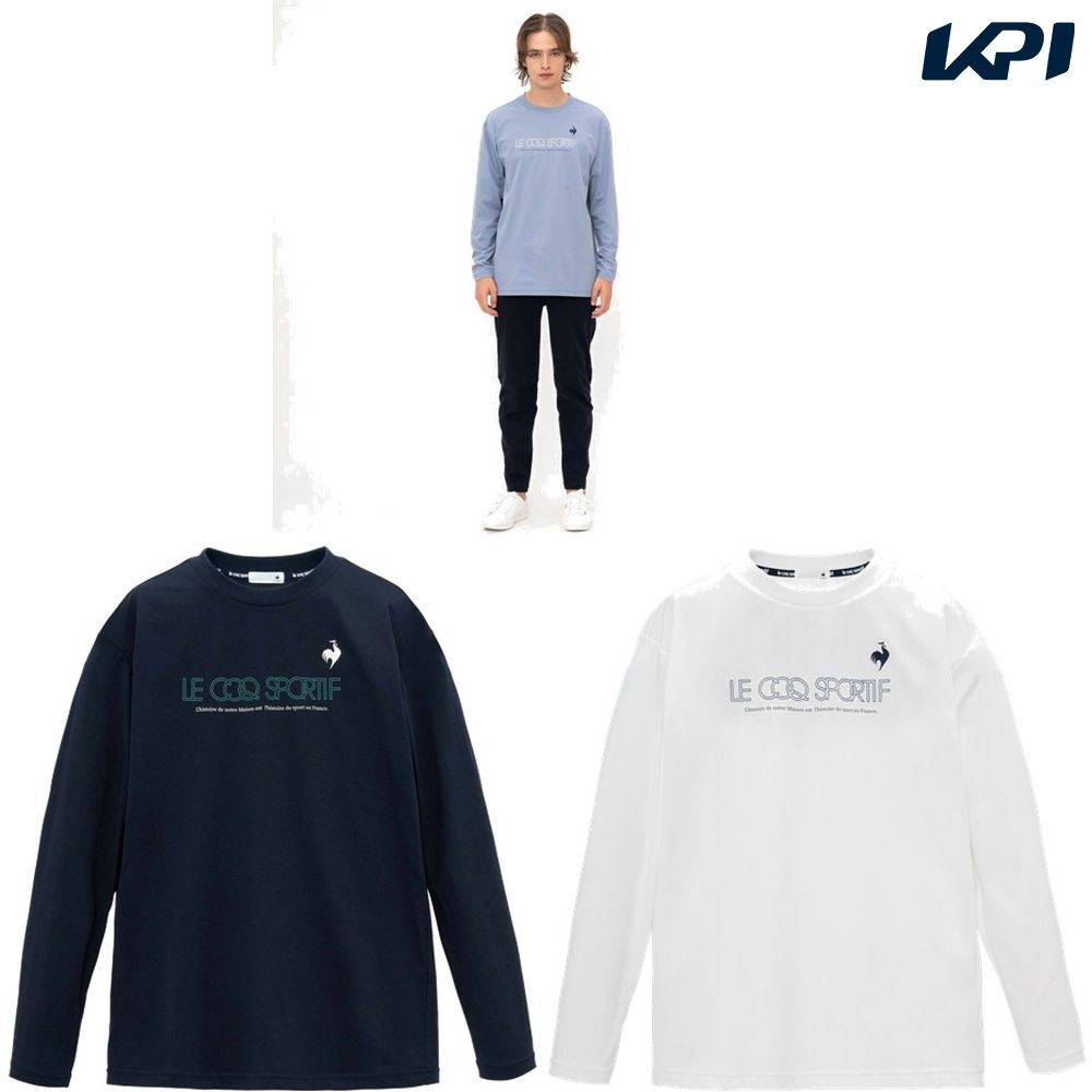 ルコック le coq sportif フィットネスウェア メンズ   ヘランカサンスクリーン長袖Ｔシャツ LT5SLT01M 2025SS