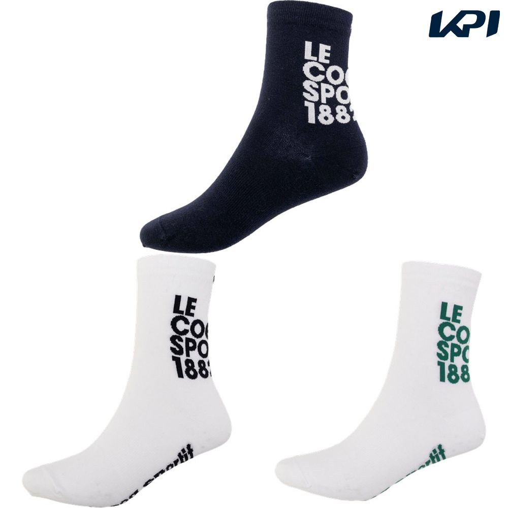 ルコック le coq sportif フィットネスアクセサリー ユニセックス   1Pソックス ショート丈  LT5SSO31U