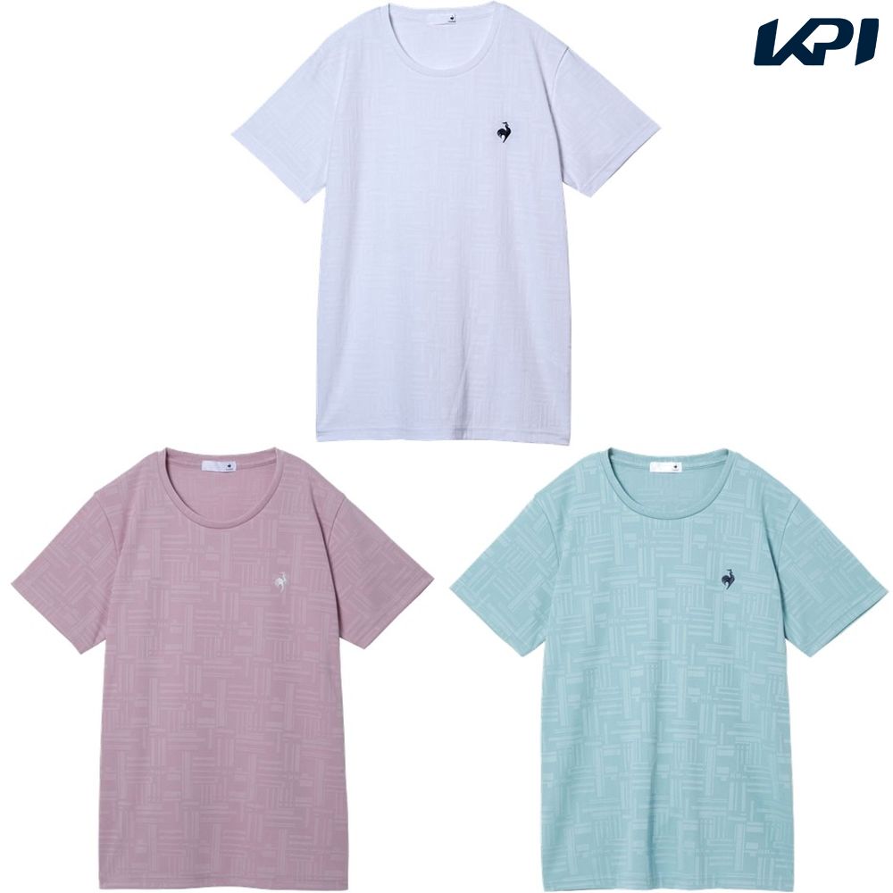 ルコック le coq sportif マルチSPウェア レディース ジャガード半袖T