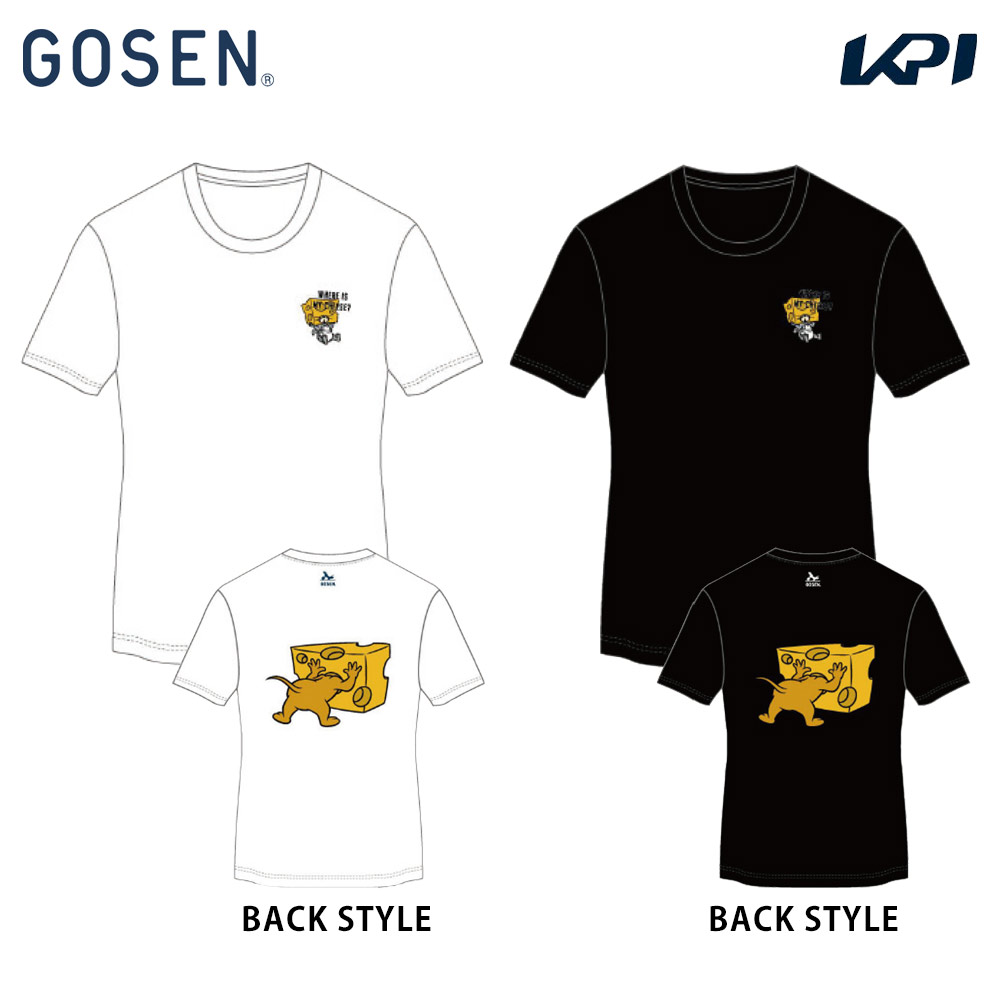 ゴーセン GOSEN テニスウェア ユニセックス 「トム＆ジェリー」シリーズ プラクティスシャツ D LTJ04 2025春企画 2025SS 3月下旬発売予定※予約