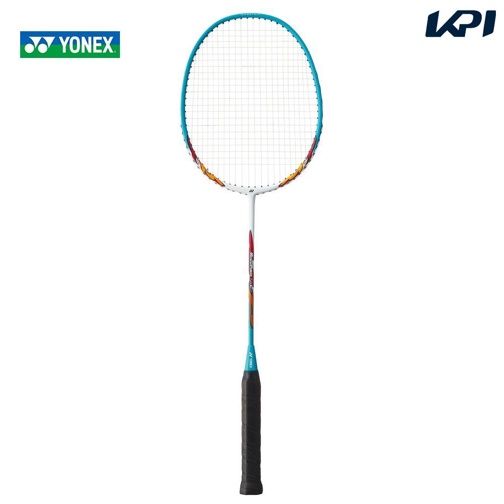 「ガット張り上げ済み」ヨネックス YONEX バドミントンラケット  マッスルパワー5LT MP5LTG-682 ホワイト／ターコイズ『即日出荷』｜kpi