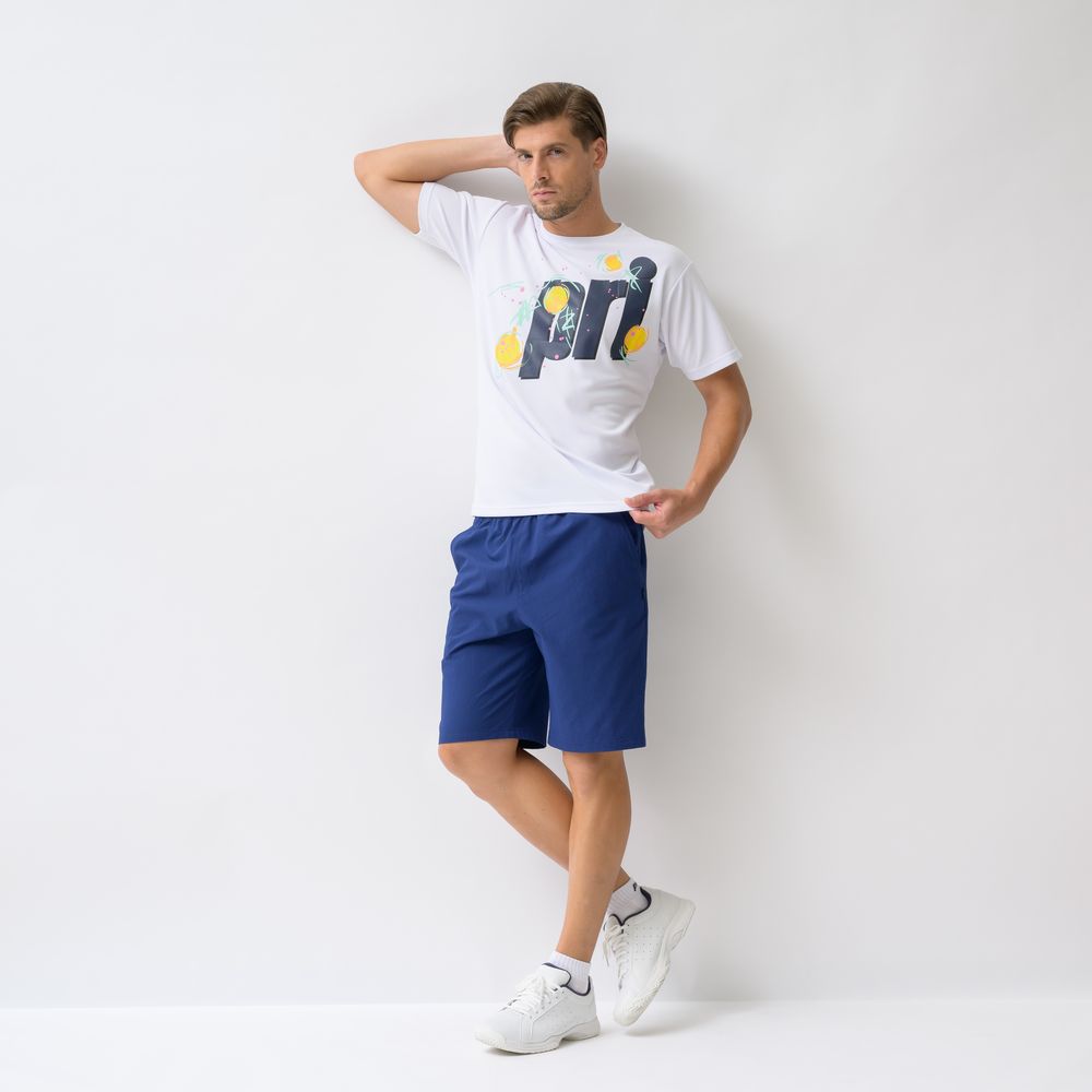 Amazon | [プリンス] ハーフパンツ MS3203 ブルー (110) S