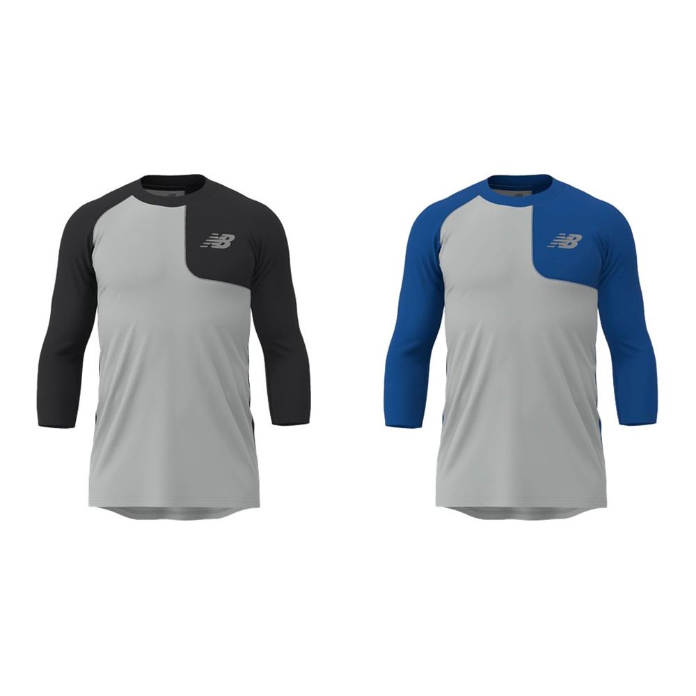 ニューバランス NEW BALANCE 野球ウェア メンズ   Asym Long Sleeve Top Left MT6146ZC
