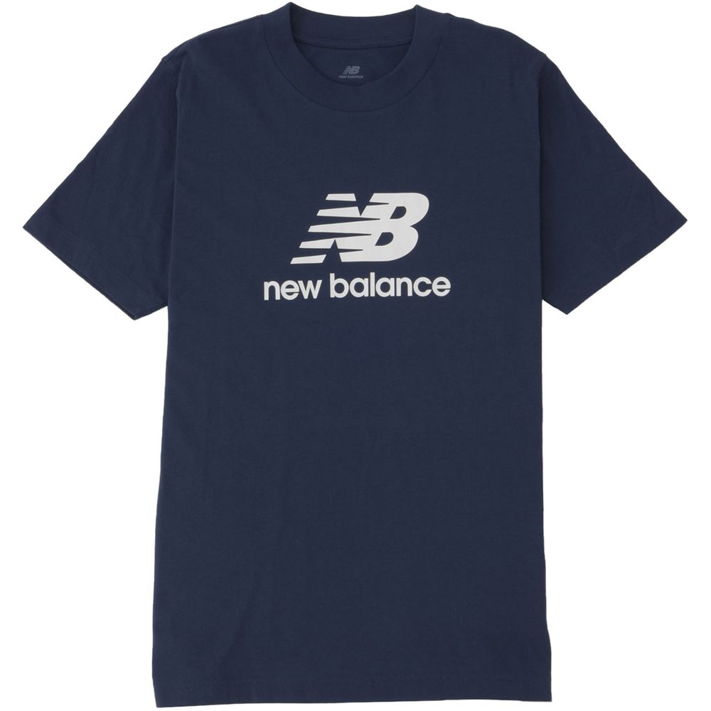 ニューバランス NEW BALANCE マルチSPウェア メンズ   New Balance Stacked Logo ショートスリーブTシャツ MT41502 2024SS｜kpi｜03