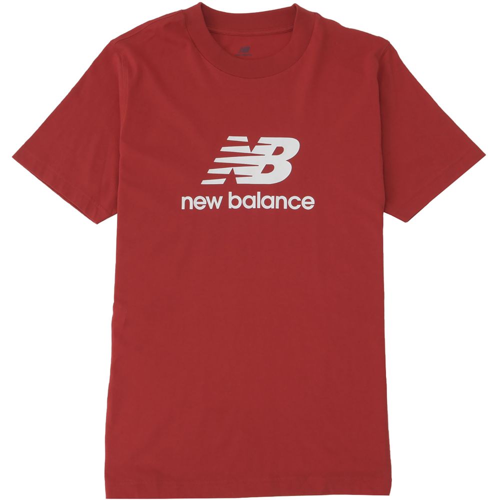ニューバランス NEW BALANCE マルチSPウェア メンズ   New Balance Stacked Logo ショートスリーブTシャツ MT41502 2024SS｜kpi｜04