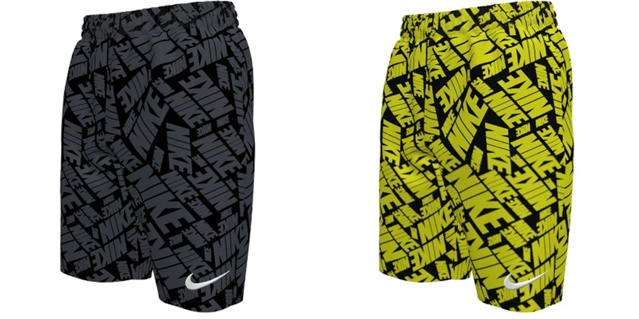 ナイキ NIKE 水泳水着 ジュニア NIKE総柄 7ボレーショーツ
