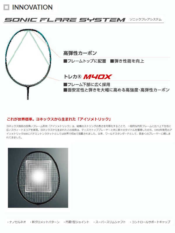 ヨネックス Yonex バドミントンラケット ジュニア Junior 信憑 ナノフレア Nanoflare Nfjr