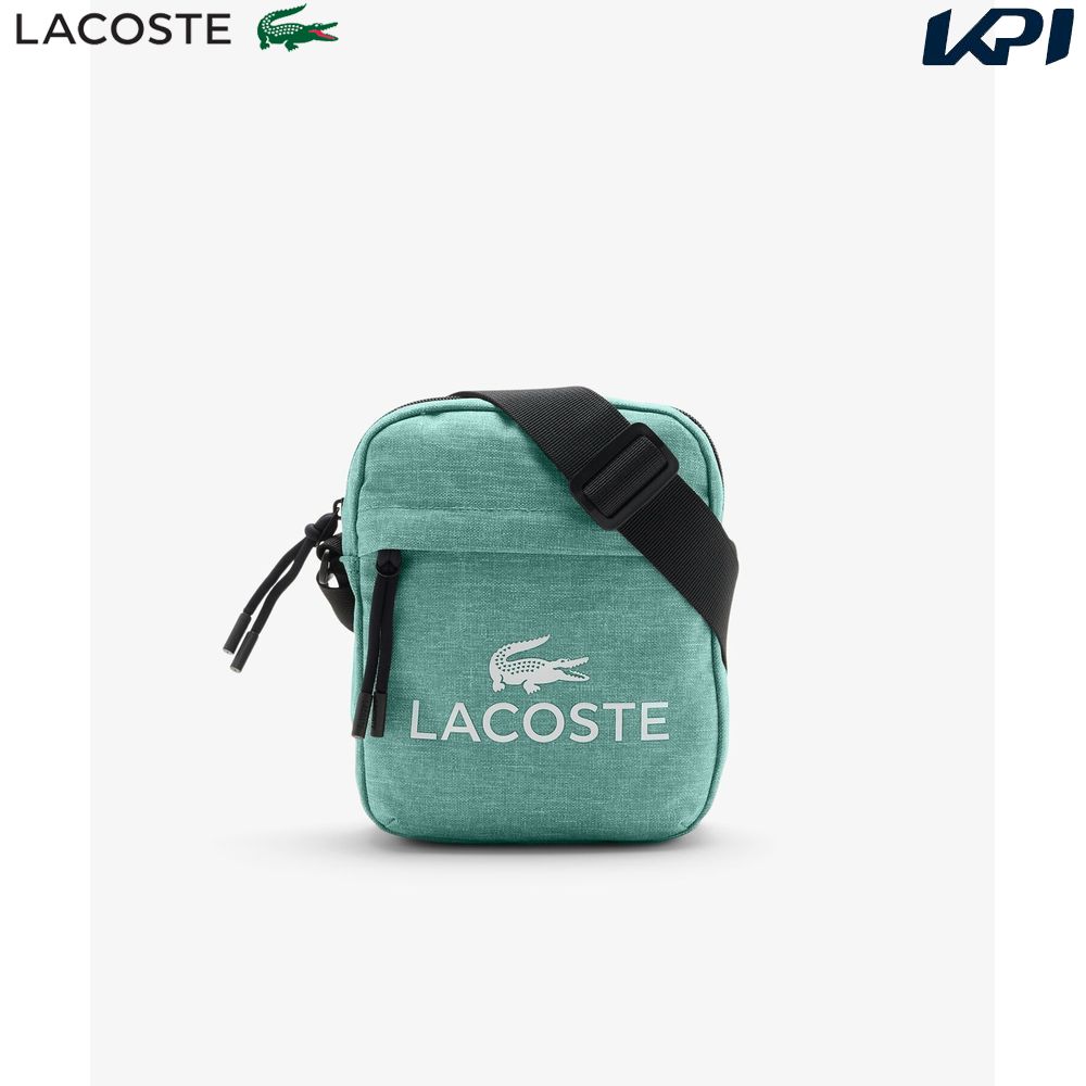 美品　LACOSTE ゴルフクラブケース　ラコステグリーン LACOSTE（ラコステ） テニスバッグ・ケース VERTICAL CAMERA BAG