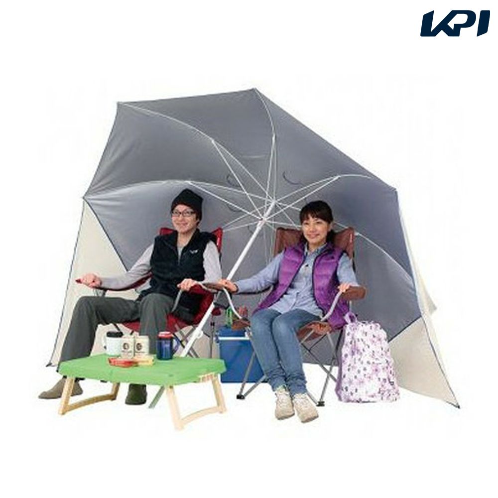 CAPTAIN STAG アウトドア設備用品    UVカットウィングパラソル240cmブルー M1601 | 