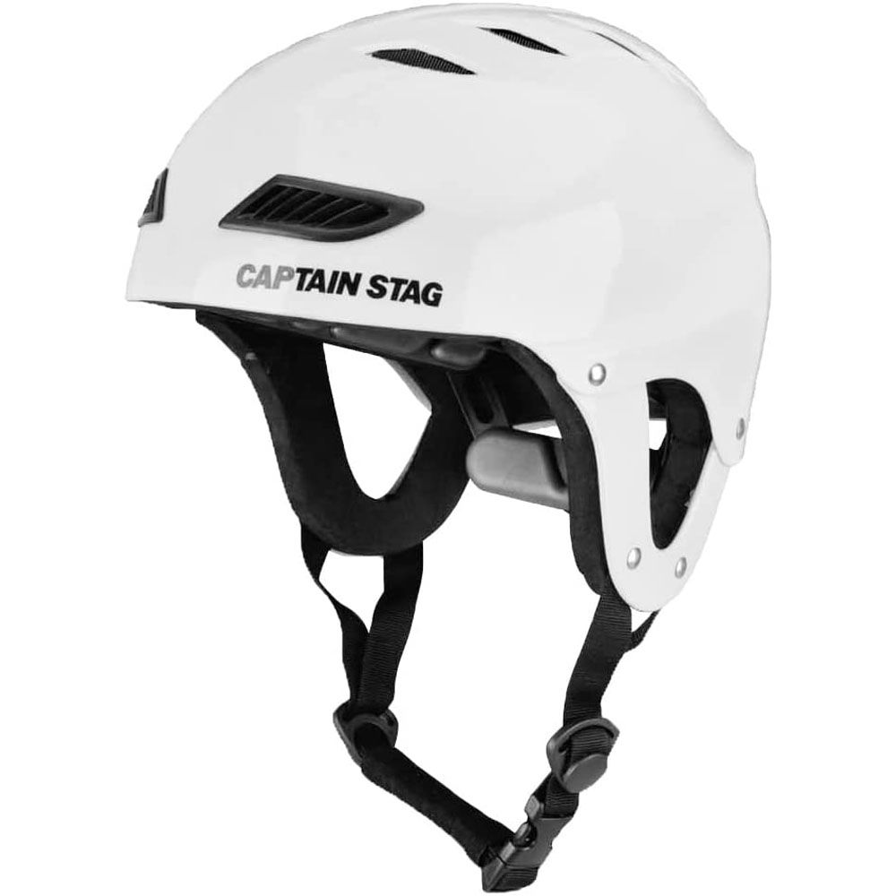 アウトドアその他  CAPTAIN STAG キャプテンスタッグ スポーツヘルメットEX ホワイト US3219