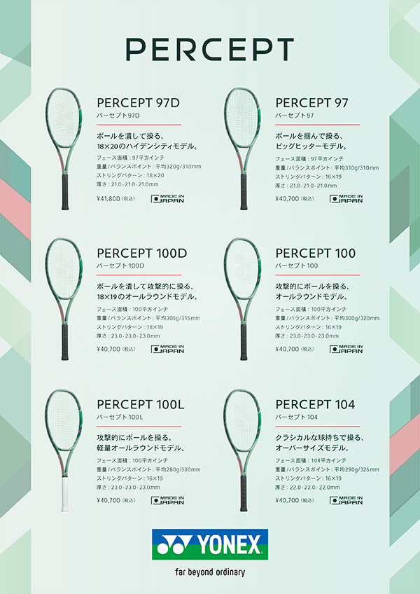 ヨネックス YONEX 硬式テニスラケット PERCEPT 100 パーセプト 100 フレームのみ 01PE100-268 9月上旬発売予定※予約  :01PE100-268:KPIsports 通販 