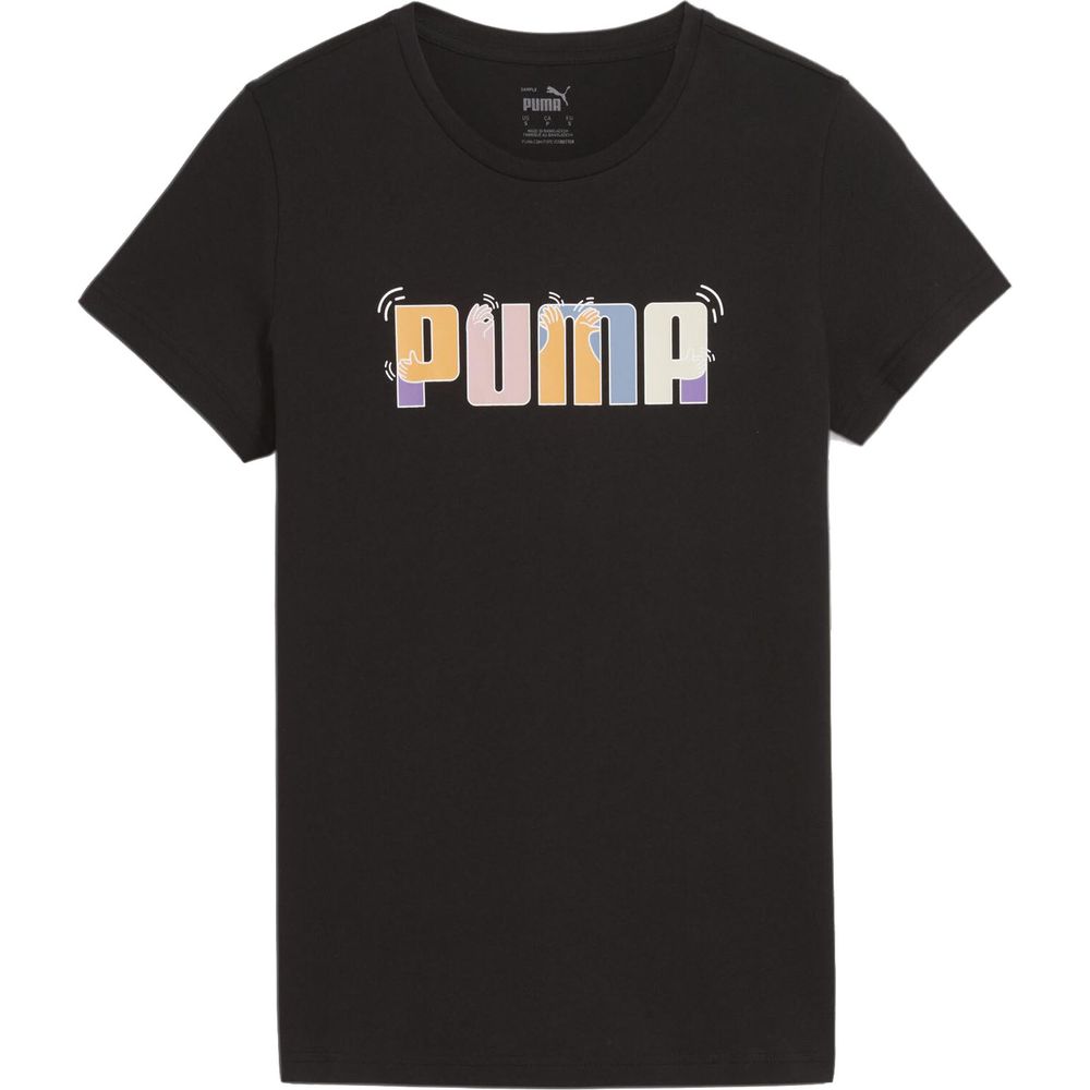 プーマ PUMA マルチSPウェア レディース   ESS+ ロゴ グラフィック Tシャツ 681231 2024SS｜kpi｜02