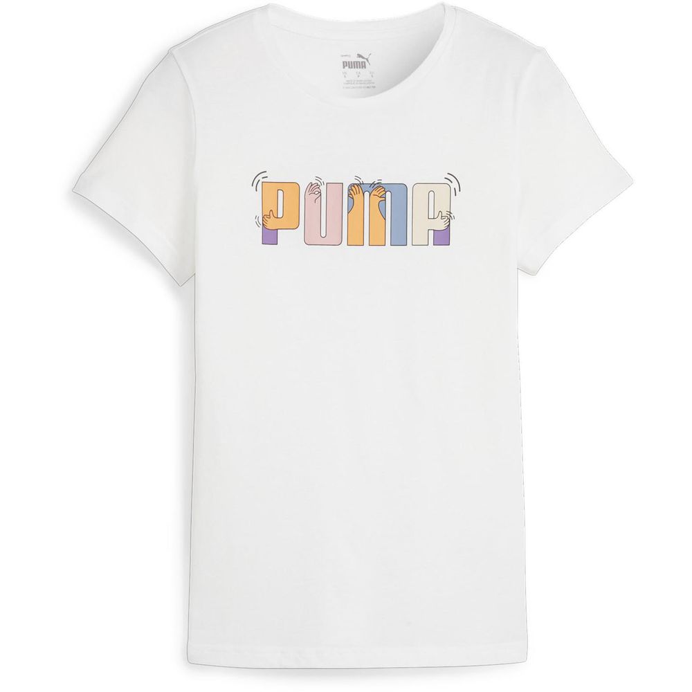 プーマ PUMA マルチSPウェア レディース   ESS+ ロゴ グラフィック Tシャツ 6812...