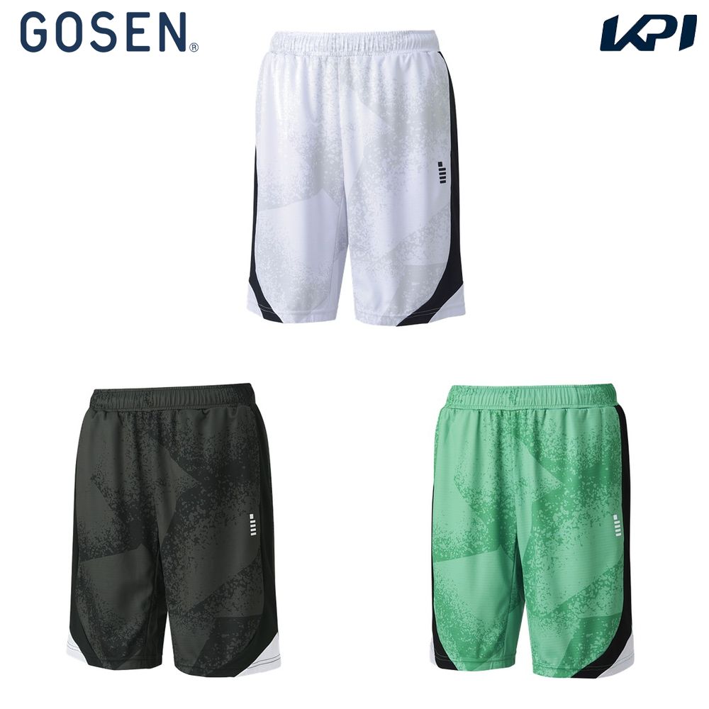 ゴーセン GOSEN テニスウェア ユニセックス   ハーフパンツ PP2400 2024SS｜kpi