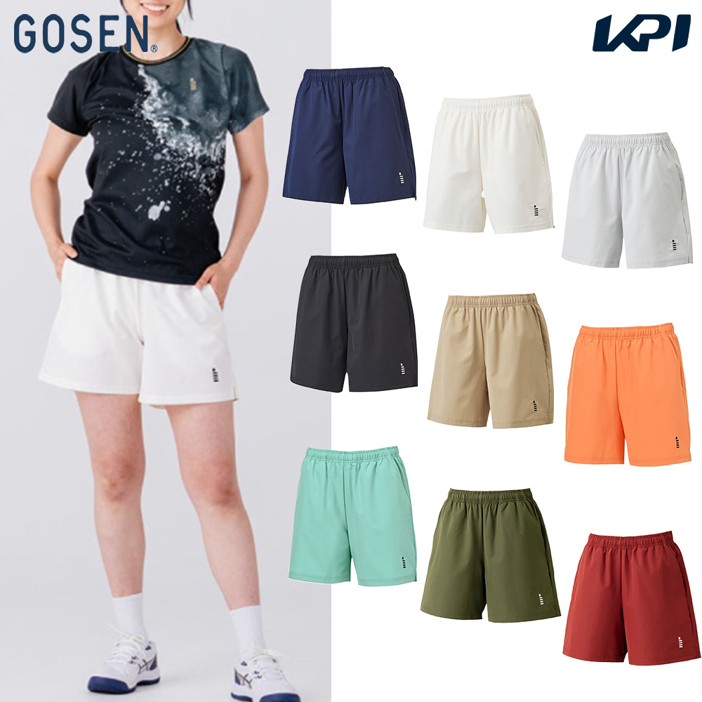 GOSEN（ゴーセン） テニスウェア レディース ハーフパンツ PP2441