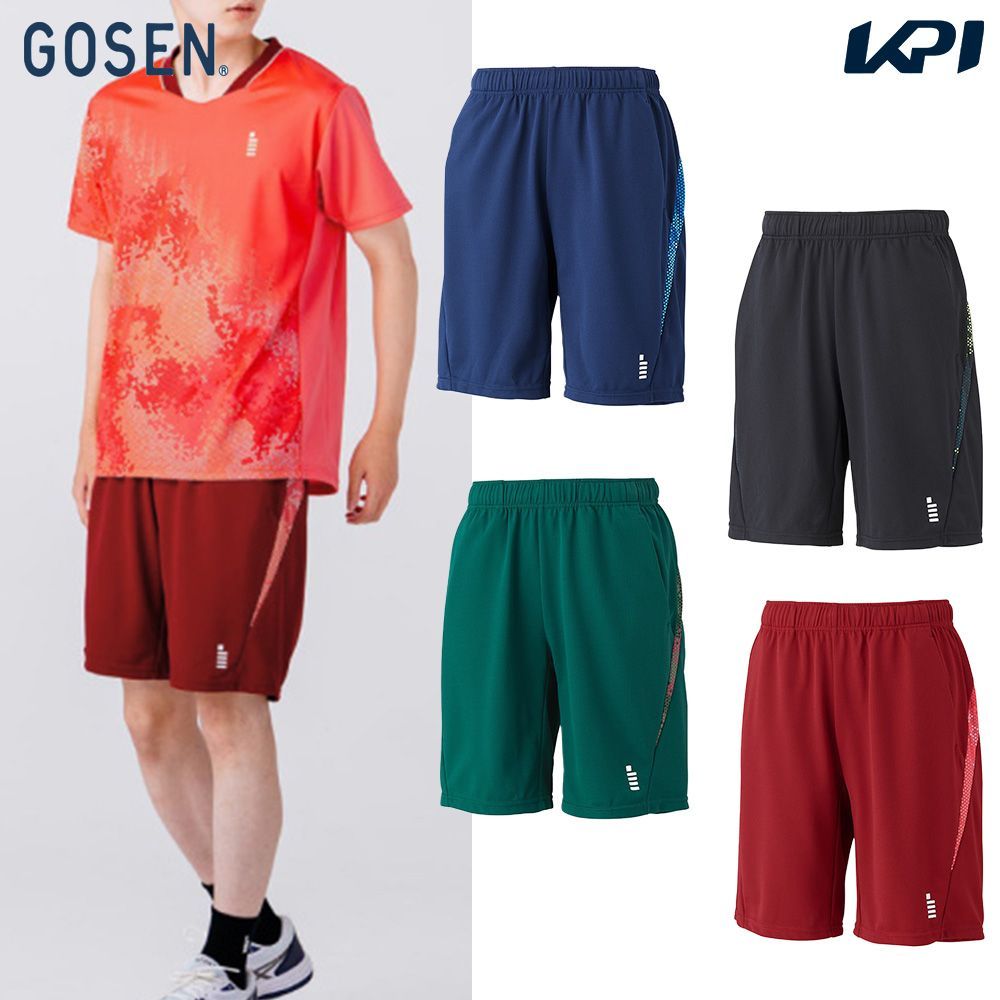 GOSEN（ゴーセン） テニスウェア ユニセックス ハーフパンツ PP2600