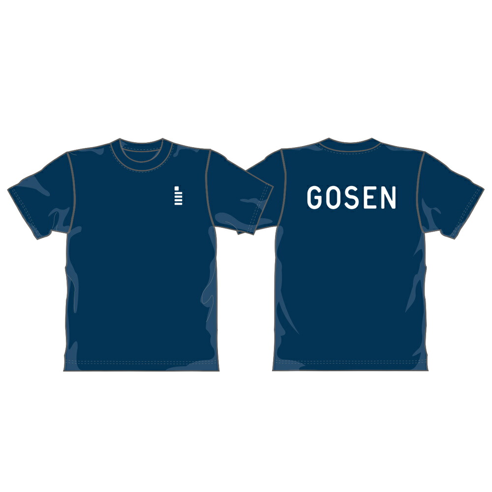 ゴーセン GOSEN テニスウェア ユニセックス 2021秋企画 ワンポイントロゴ Tシャツ JPT01 2021FW『即日出荷』｜kpi｜08
