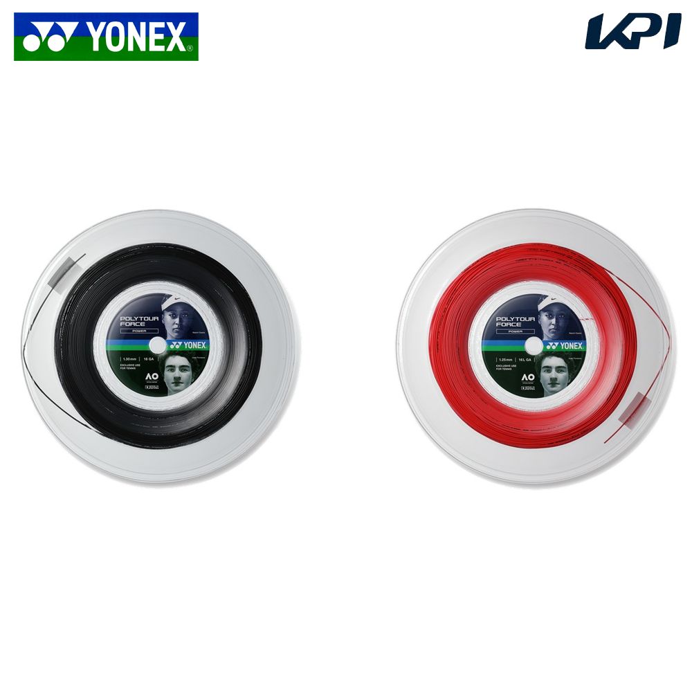 ヨネックス YONEX テニスガット・ストリング    ポリツアーフォース125(200ｍ) PTFO25R2 1月中旬発売予定※予約 YONEX（ヨネックス） テニスガット・ストリング ポリツアーフォース125