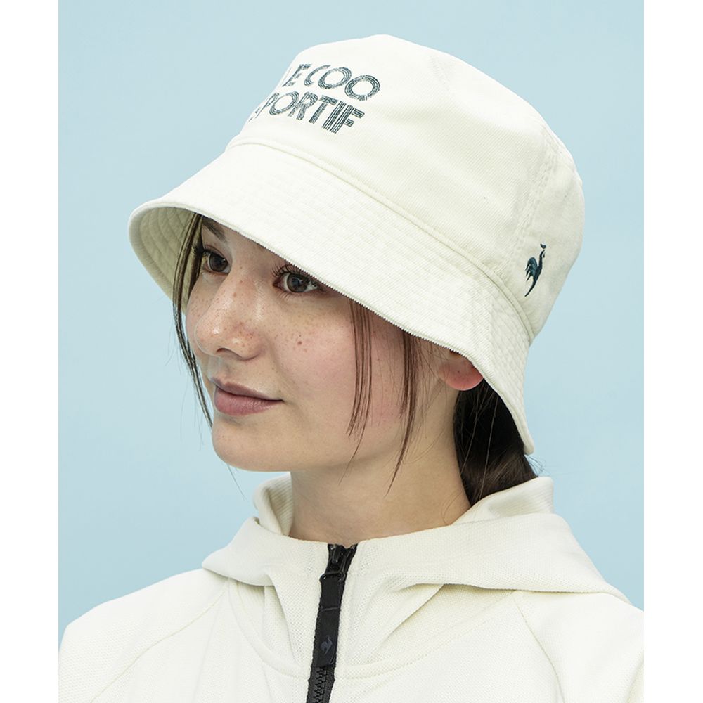 ルコック le coq sportif マルチSPキャップ・バイザー ユニセックス   コーデュロイハット QMAWJC51｜kpi｜10