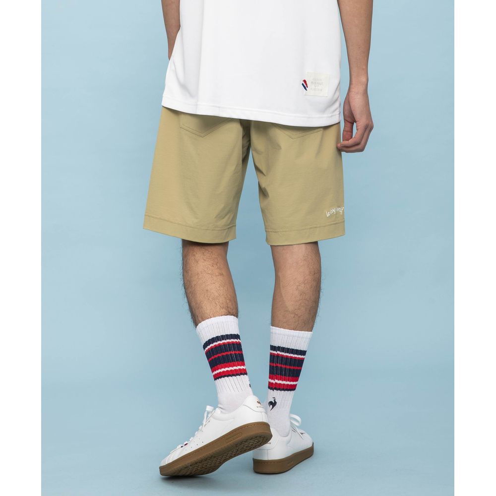 ルコック le coq sportif フィットネスウェア メンズ ナイロンハーフパンツ QMMVJD01 2023SS