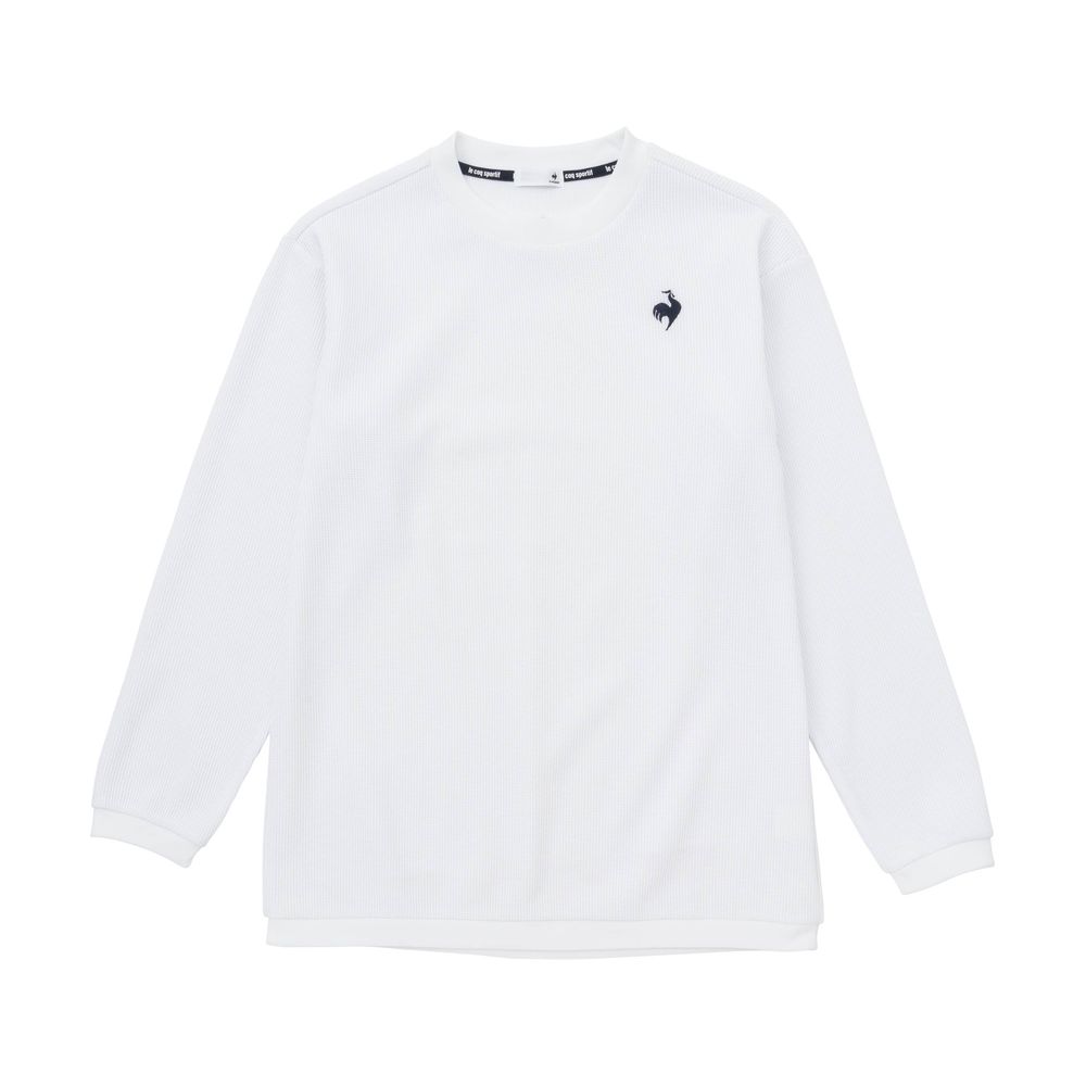 ルコック le coq sportif マルチSPウェア レディース   ヘランカワッフルロングスリーブシャツ QMMWJB01 2023FW｜kpi｜05