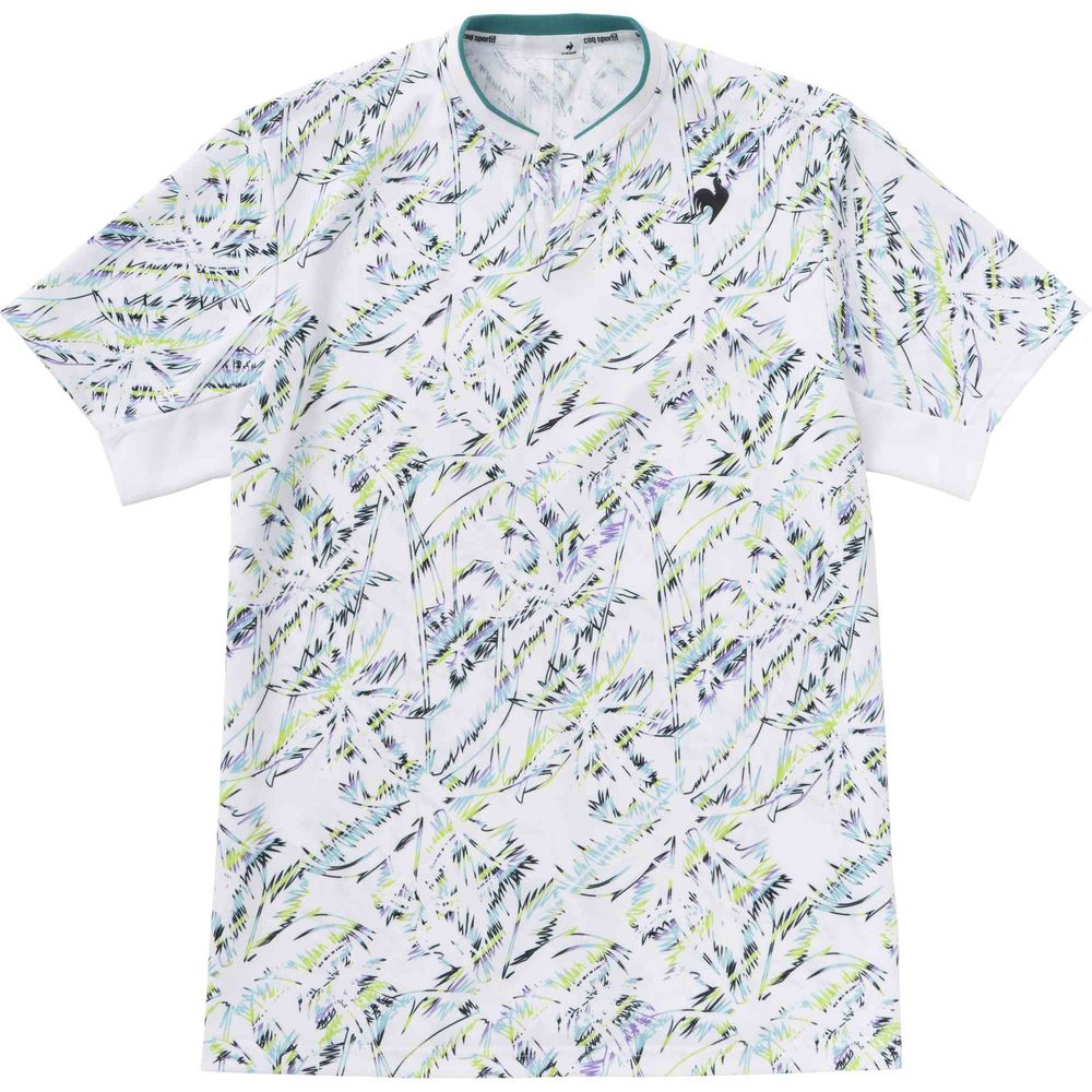 ルコック le coq sportif テニスウェア メンズ ＥｘｃＤＲＹ Ｄ−ｔｅｃ グラフィックゲームシャツ QTMVJA20 2023SS｜kpi｜03
