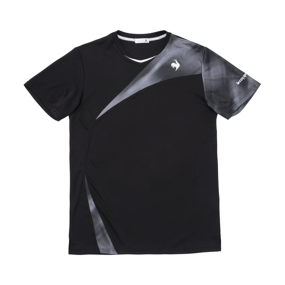ルコック le coq sportif テニスウェア レディース   グラフィックゲームシャツ QTMWJA06 2023FW｜kpi｜02