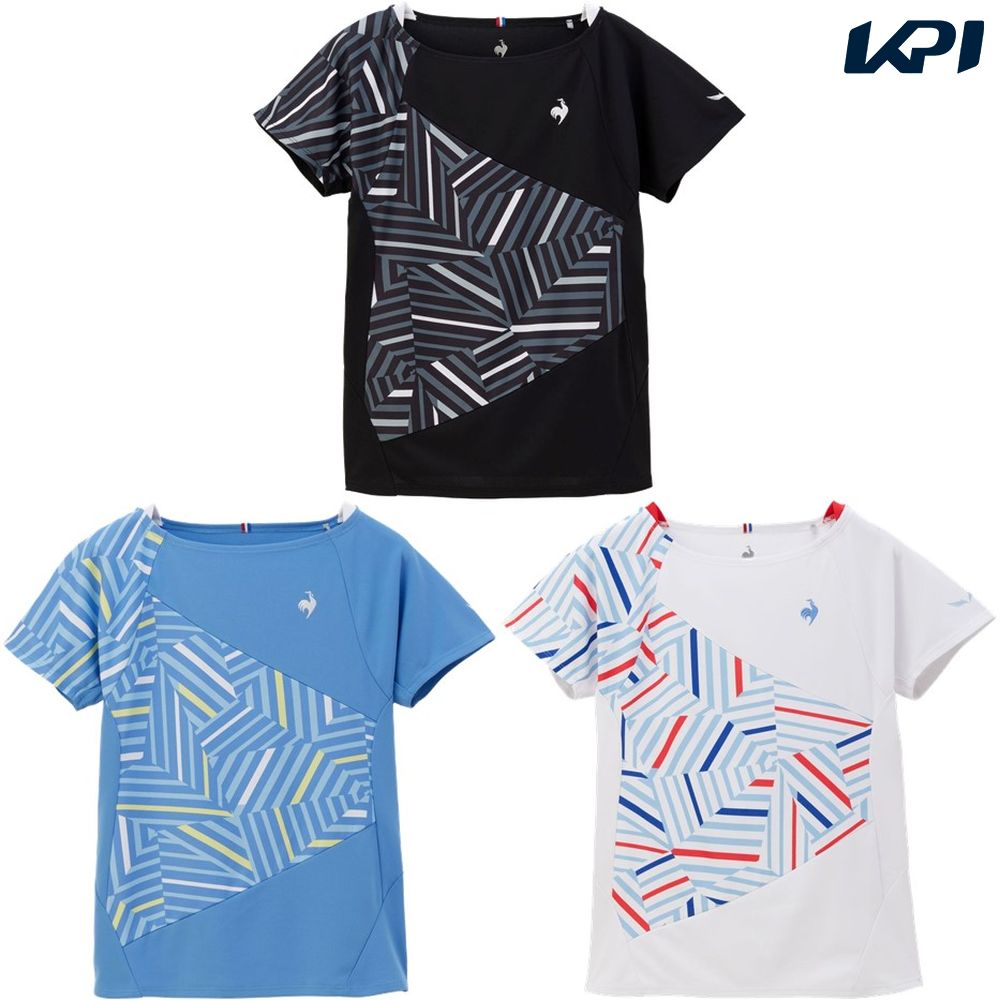 ルコック le coq sportif テニスウェア レディース   エールフォルム ゲームシャツ QTWXJA02 2024SS