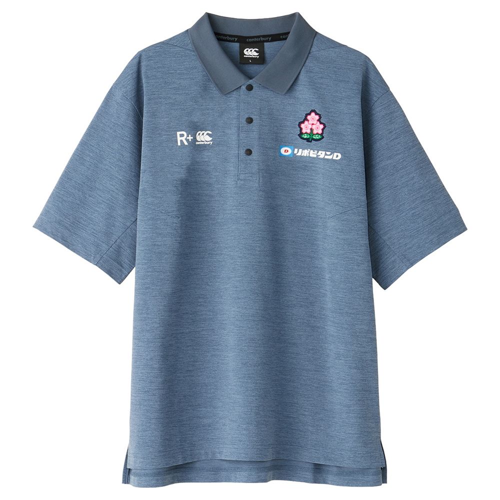 カンタベリー CANTERBURY ラグビーウェア ユニセックス JAPAN MEDIA POLO R34078JP 2024SS :R34078JP:KPI