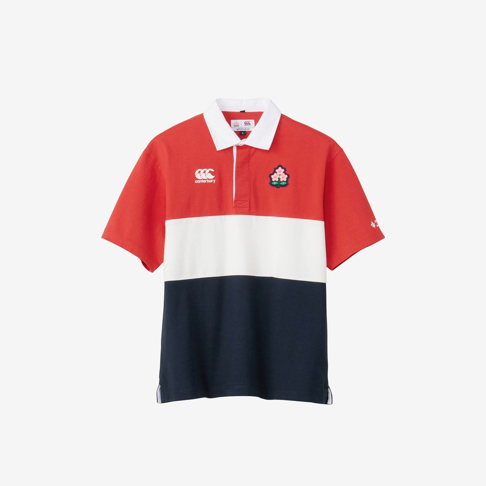 カンタベリー CANTERBURY ラグビーウェア ユニセックス JAPAN S/S RUGBY J RA33771 2023SS