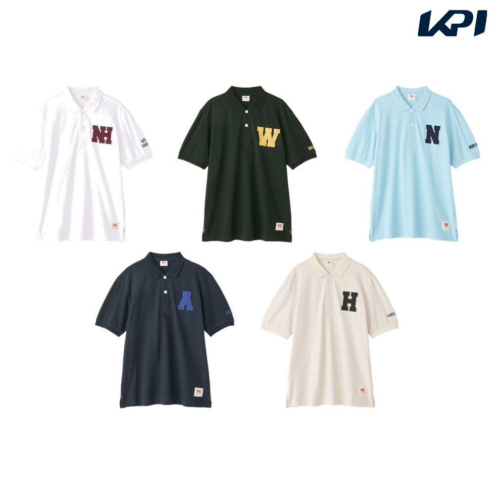 カンタベリー CANTERBURY ラグビーウェア ユニセックス S/S RUGGER POLO RA34110 2024SS :RA34110:KPI