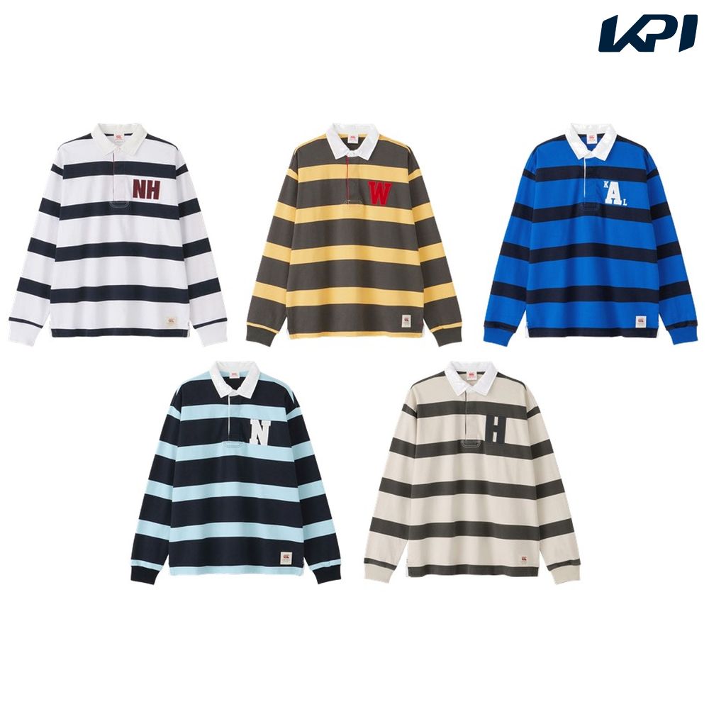 カンタベリー CANTERBURY ラグビーウェア ユニセックス L/S RUGGER SHIRT RA44103 2024SS :RA44103:KPI