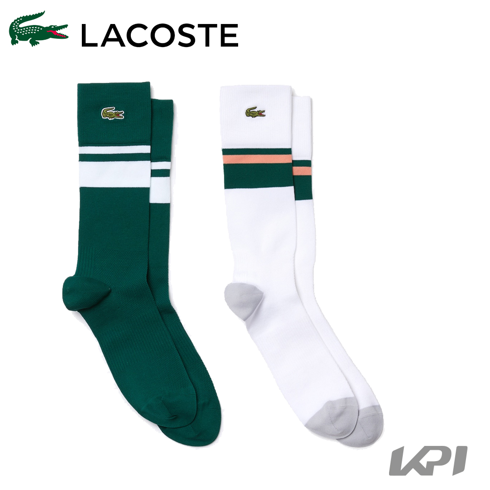 Yahoo! Yahoo!ショッピング(ヤフー ショッピング)ラコステ LACOSTE テニスウェア メンズ TEAM LEADER ソックス RA6975L 2021FW