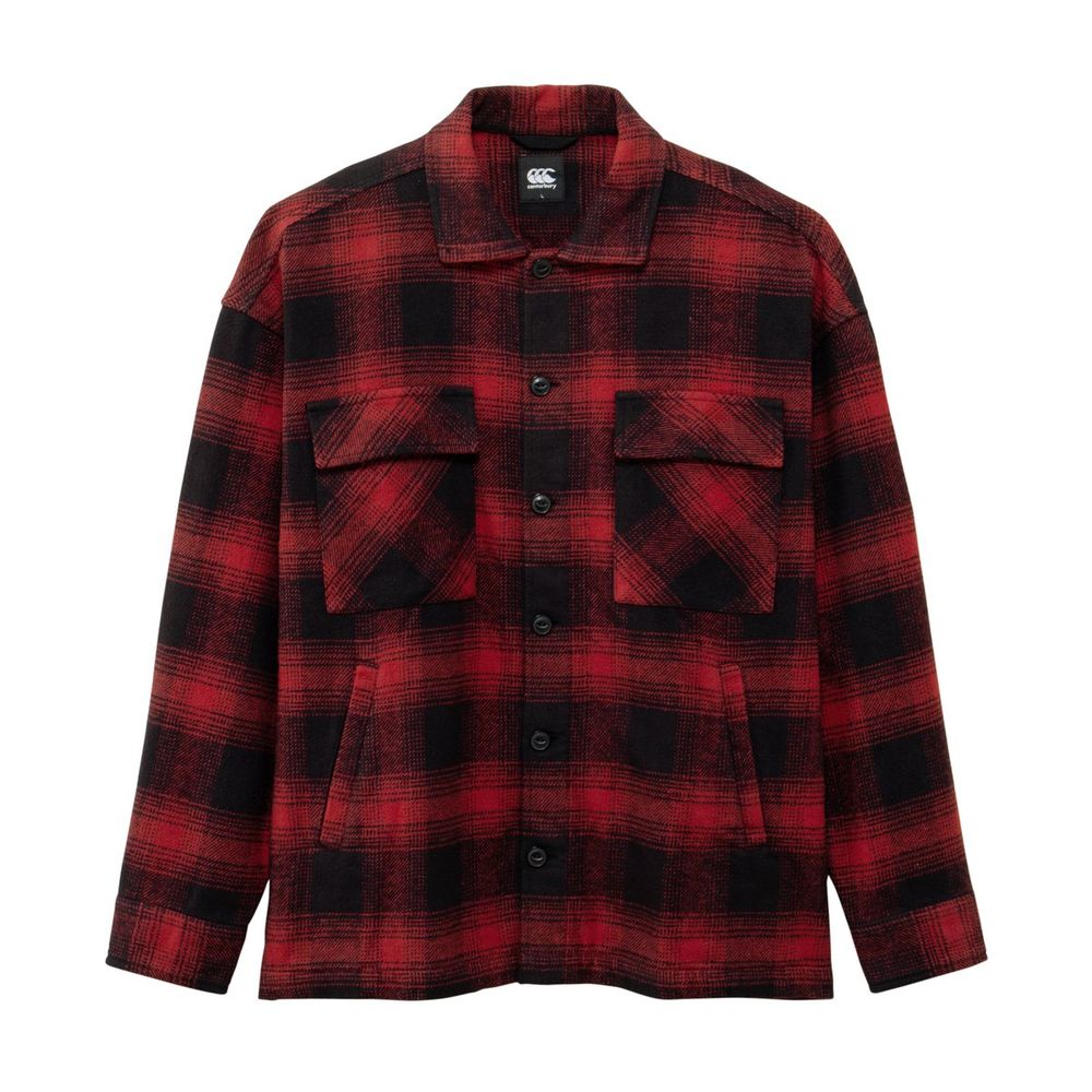 カンタベリー CANTERBURY ラグビーウェア ユニセックス MADRAS CPO JACKET RA71598 2021FW