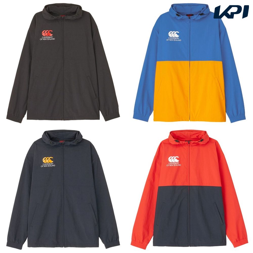ウェア RUGBY SHELL JACKET カンタベリー メンズ ウインドフルジップ RUGBY SHELL JACKET
