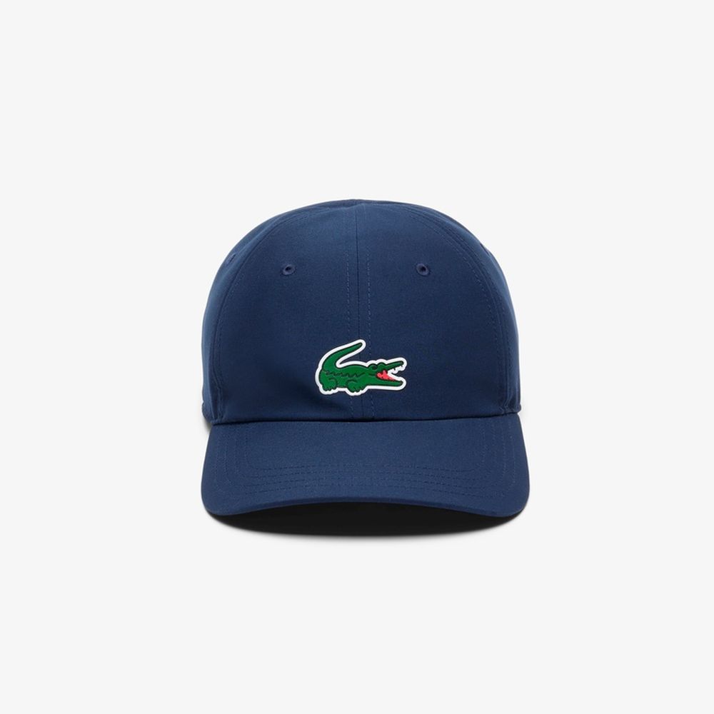 【新品/未使用】Lacoste ジョコビッチ ロゴキャップ ネイビー LACOSTE（ラコステ） テニスキャップ メンズ 「ノバク・ジョコビッチ