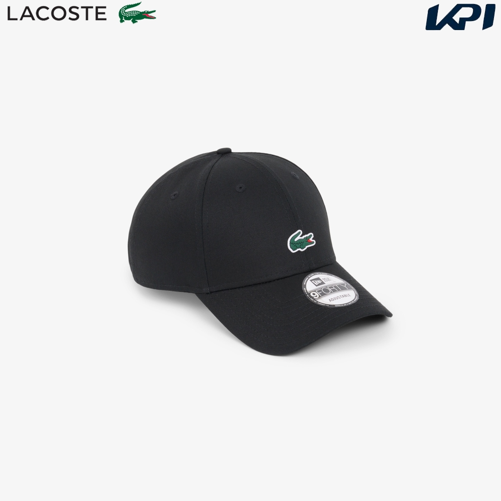 ラコステ ジョコビッチ ブラックキャップ ONE SIZE テニス LACOSTE（ラコステ） テニスキャップ・バイザー メンズ 「ノバク