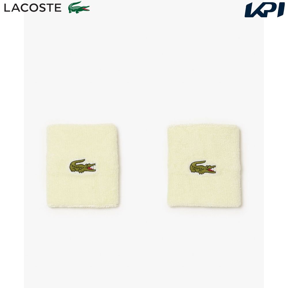 『即日出荷』ラコステ LACOSTE テニスアクセサリー メンズ   リストバンド RL9272-10-6GD