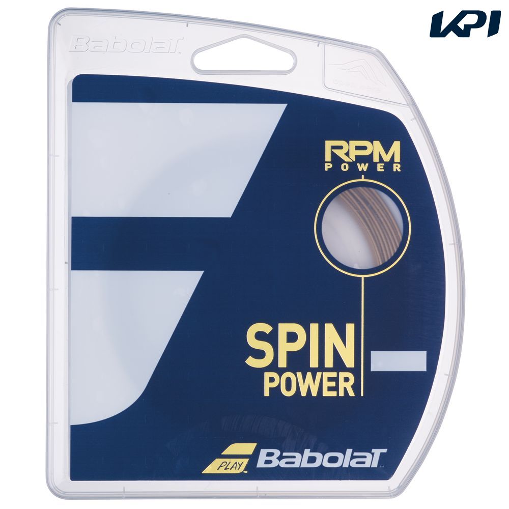 バボラ Babolat テニスガット・ストリング  RPM POWER RPMパワー 125/130 BA241139 『即日出荷』｜kpi