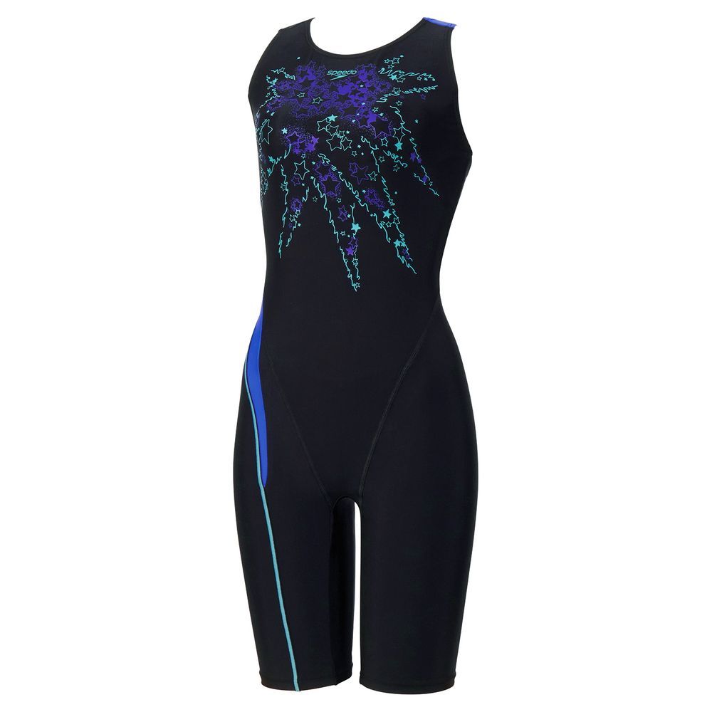 スピード Speedo 水泳水着 レディース   スターライトルースンニースキン / STARLIGHT LO-KNEE SFW12610_1