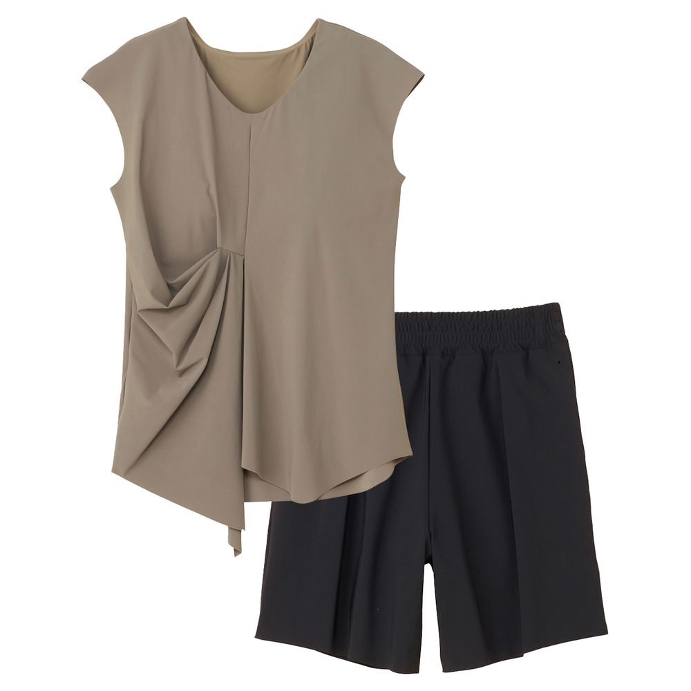 スピード Speedo 水泳ウェア レディース   リファインドフレンチスリーブセパレーツ SFW22281-2024 2024FW speedo（スピード） 水泳ウェア レディース リファインドフレンチ