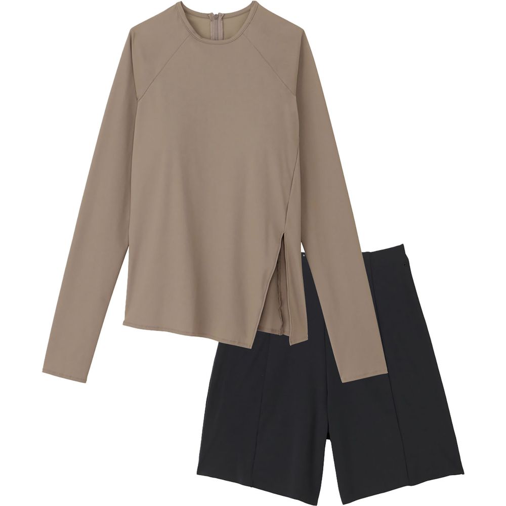 speedo(スピード) L/S SEPARATES 水泳 水着 W (sfw22430-fs) speedo（スピード） 水泳ウェア レディース L/S Separates SFW22430