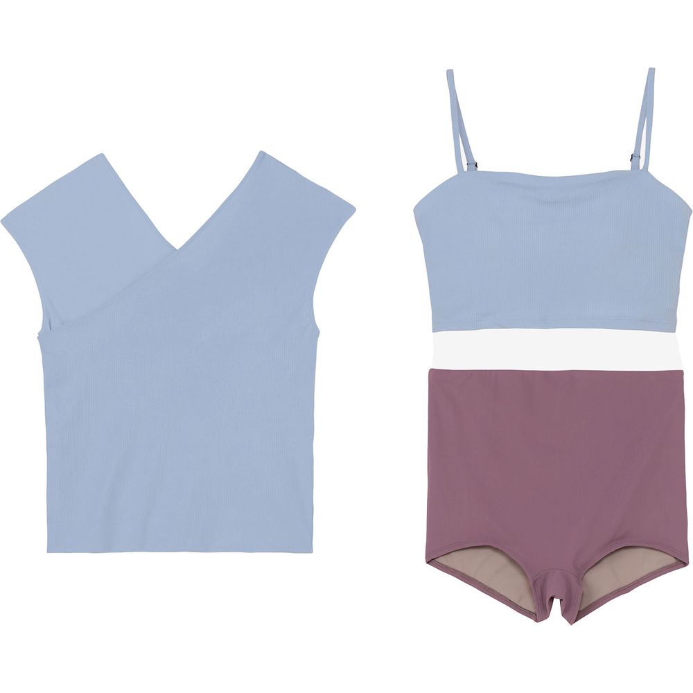 speedo（スピード） 水泳水着 レディース Rib 3 Set SFW22580 : KPI