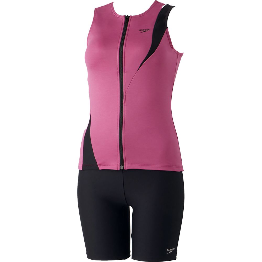 speedo（スピード） 水泳水着 レディース Diagona Zip Pro Separates