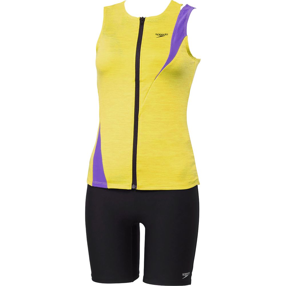 speedo（スピード） 水泳水着 レディース Diagona Zip Pro Separates