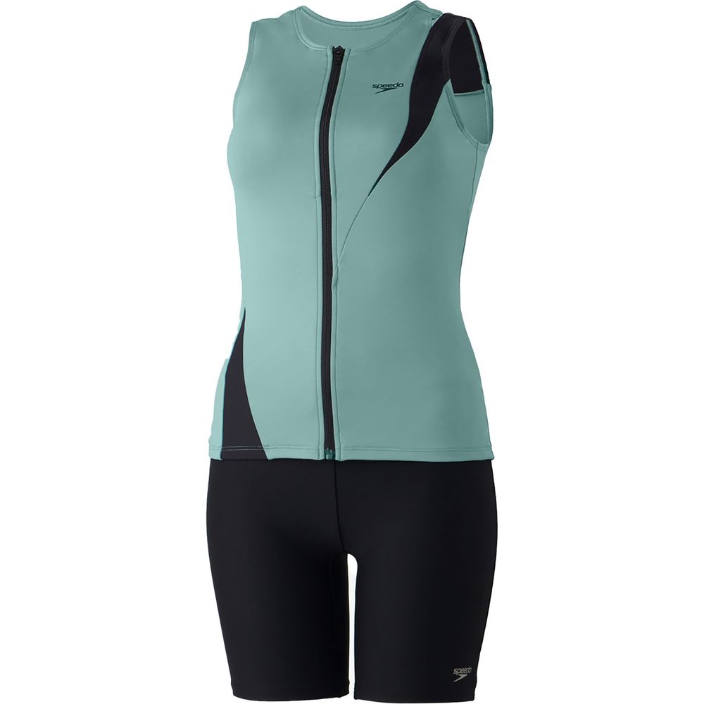 speedo（スピード） 水泳水着 レディース Diagona Zip Pro Separates