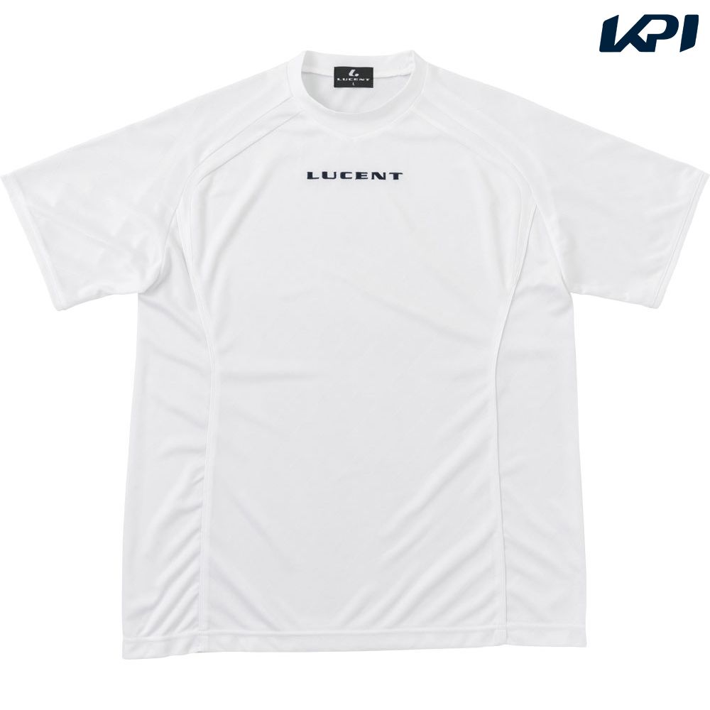ルーセント LUCENT テニスウェア ユニセックス   半袖Tシャツ ホワイト XLH1980