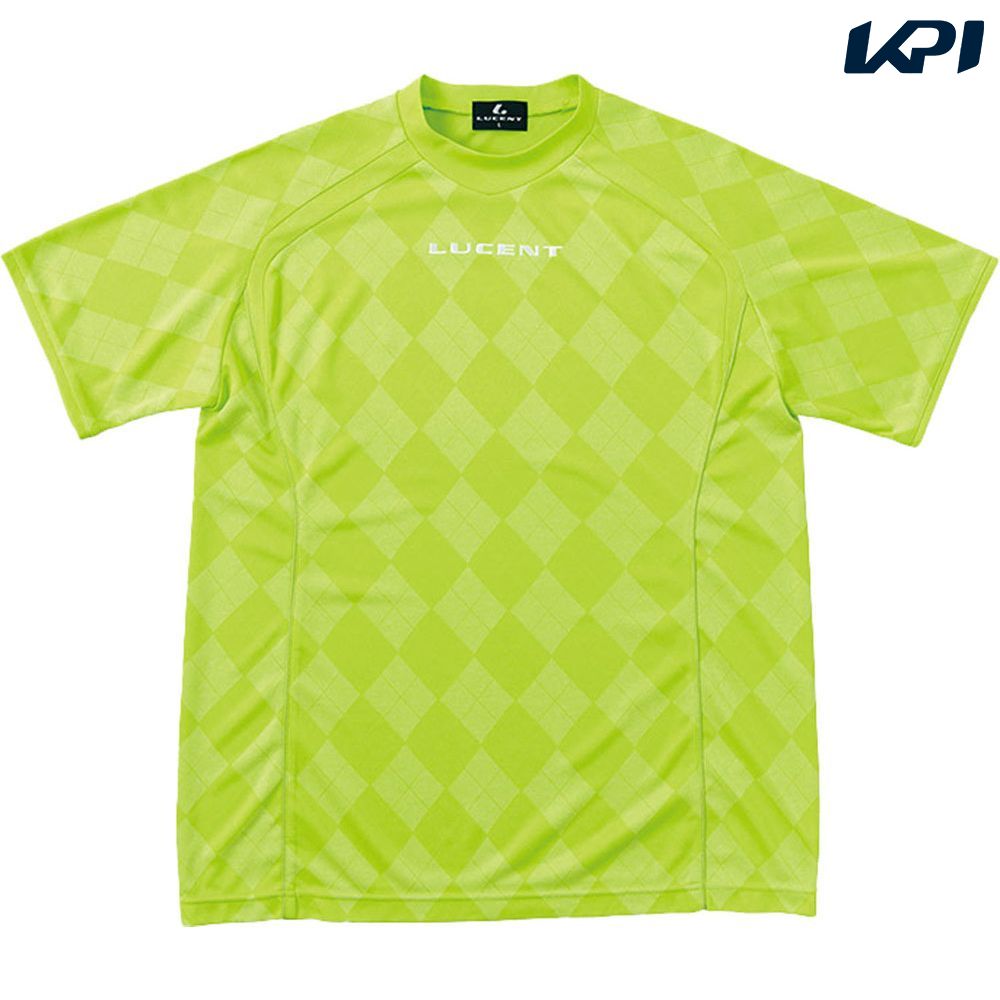 ルーセント LUCENT テニスウェア ユニセックス   半袖Tシャツ ライム XLH1985